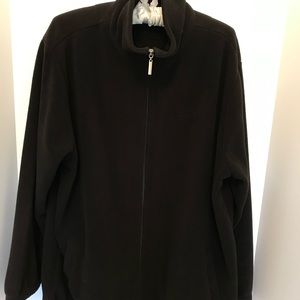 Men’s fleece bomber jacket